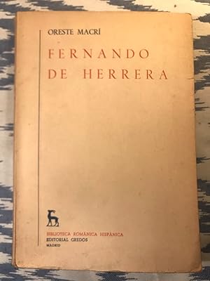 Immagine del venditore per Fernando De Herrera venduto da Campbell Llibres