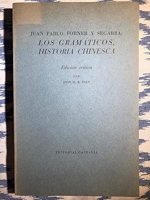 Imagen del vendedor de Los Gramticos, Historia Chinesca a la venta por Campbell Llibres