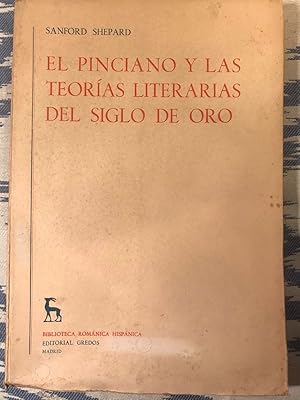 Imagen del vendedor de El Pinciano Y Las Teoras Literarias Del Siglo De Oro a la venta por Campbell Llibres