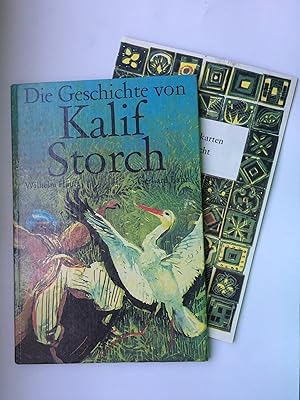 Seller image for Die Geschichte vom Kalif Storch. SIGNIERT + BEILAGE: "GLCKWUNSCHKARTEN SELBST GEMACHT" mit einer Anleitung zum Linolschnitt, auch fr Kinder verstndlich for sale by Bildungsbuch