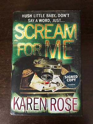 Seller image for SCREAM FOR ME for sale by Happyfish Books