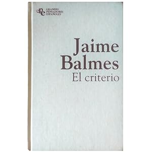 Imagen del vendedor de EL CRITERIO a la venta por LIBRERIA CLIO