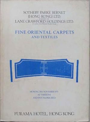 Seller image for Fine Oriental Carpets and Textiles for sale by SEATE BOOKS