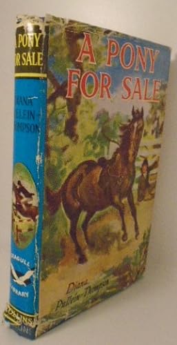 Seller image for A Pony For Sale for sale by Juniper Books