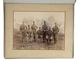 [Album with photographs of the Tirah Expedition].Including:- Key [manuscript identifying sitters ...