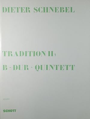 B-Dur-Quintett (Piano Quintet), fur Violine 1, Violine 2 (Flote oder Klarinette), Viola (Bassklar...