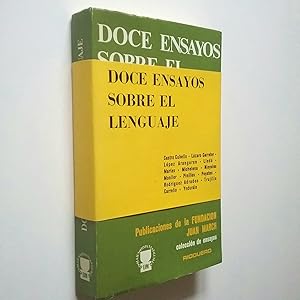 Imagen del vendedor de Doce ensayos sobre el lenguaje a la venta por MAUTALOS LIBRERA