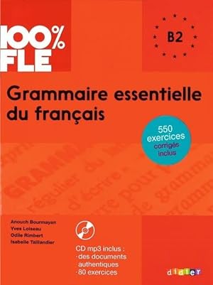 Bild des Verkufers fr Grammaire essentielle du franais B2, mit MP3-CD zum Verkauf von moluna