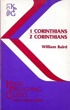 Seller image for 1 Corinthians 2 Corinthians (Knox preaching guides) for sale by Pendleburys - the bookshop in the hills