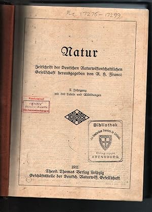 Natur Zeitschrift der Deutschen naturwissenschaftlichen Gesellschaft 2. Jahrgang