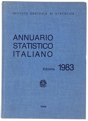 ANNUARIO STATISTICO ITALIANO edizione 1983.: