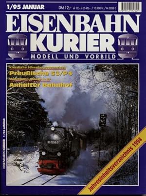 Bild des Verkufers fr Eisenbahn-Kurier Heft Nr. 1/1995 (Januar 1995). zum Verkauf von Versandantiquariat  Rainer Wlfel