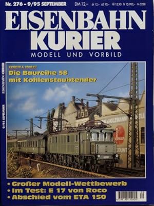 Bild des Verkufers fr Eisenbahn-Kurier Heft Nr. 276 (9/1995 September). zum Verkauf von Versandantiquariat  Rainer Wlfel