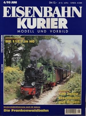 Bild des Verkufers fr Eisenbahn-Kurier Heft Nr. 6/1995 (Juni 1995). zum Verkauf von Versandantiquariat  Rainer Wlfel