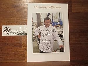 Bild des Verkufers fr Original Autogramm Johannes King Starkoch /// Autograph signiert signed signee zum Verkauf von Antiquariat im Kaiserviertel | Wimbauer Buchversand