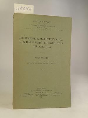 Bild des Verkufers fr Die hhere Wasservegetation des Bach- und Teichgebietes bei Aneboda zum Verkauf von ANTIQUARIAT Franke BRUDDENBOOKS