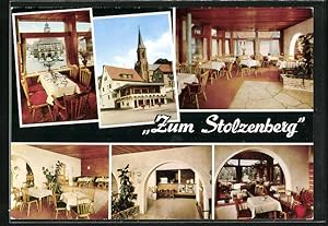 Seller image for Ansichtskarte Bad Soden, Gasthaus Zum Stolzenberg, Rathausplatz 6, Inh. J. Nix for sale by Bartko-Reher