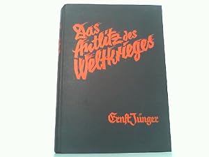 Das Antlitz des Weltkrieges. Fronterlebnisse deutscher Soldaten. Mit einer chronologischen Kriegs...