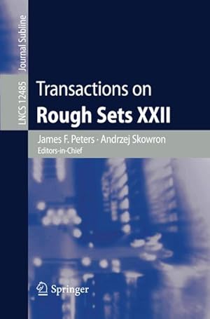 Bild des Verkufers fr Transactions on Rough Sets XXII zum Verkauf von AHA-BUCH GmbH
