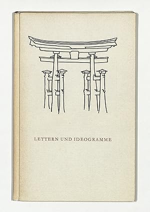 Imagen del vendedor de Lettern und Ideogramme. a la venta por Eberhard Kstler Autographen&Bcher oHG