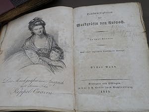 Denkwürdigkeiten der Markgräfin von Anspach. Aus einer englischen Handschrift übersetzt. 2 Bände.