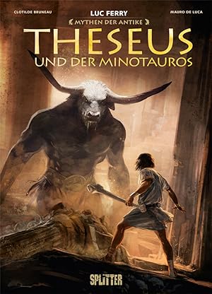 Bild des Verkufers fr Mythen der Antike: Theuseus und der Minotaurus (Graphic Novel) zum Verkauf von moluna