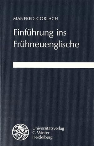 Einführung ins Frühneuenglische. (=Sprachwissenschaftliche Studienbücher : Abt. 1).