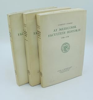 Immagine del venditore per Af medicinsk facultets historie - 3 volumes : [1.] 1750 - 1779 (1934) / 2. 1750 - 1800 (1937 / 3. 1800 - 1841 (1939). venduto da Antiquariat Thomas Haker GmbH & Co. KG