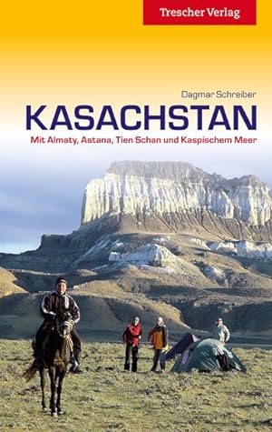 Kasachstan : mit Almaty, Astana, Tien Shan und Kaspischem Meer.