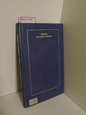 Seller image for Redaktor Alexander L. Kielland. En Fornoeielse for Landet.Artikler fra Stavanger 1889. for sale by ralfs-buecherkiste