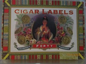 Bild des Verkufers fr CIGAR LABELS. 40 collectibel Postcards from the collection of C. Stryker Lampe. zum Verkauf von Antiquariat Heubeck