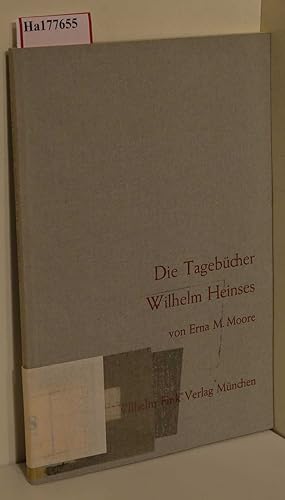 Bild des Verkufers fr Die Tagebcher Wilhelm Heinses. zum Verkauf von ralfs-buecherkiste