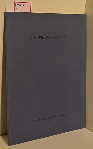 Bild des Verkufers fr Wilhelm-Lehmbruck-Stipendiat 1989-1990: Gianpietro Carlesso. Katalog zur Ausstellung. zum Verkauf von ralfs-buecherkiste