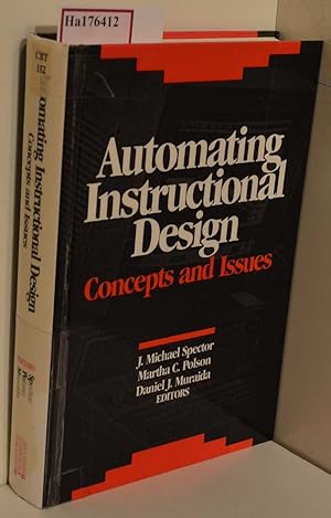 Seller image for Automating Instructional Design. Concepts and Issues. for sale by ralfs-buecherkiste