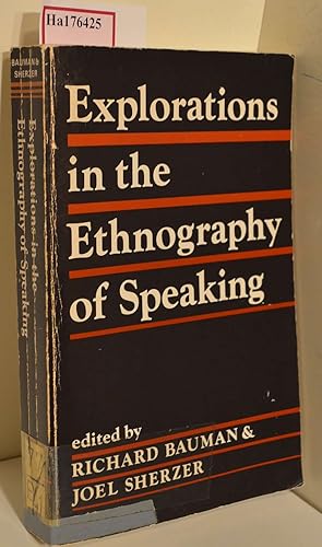 Bild des Verkufers fr Explorations in the Ethnography of Speaking. zum Verkauf von ralfs-buecherkiste