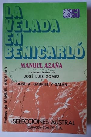 Seller image for La velada en Benicarl. for sale by La Leona LibreRa
