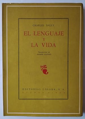Imagen del vendedor de El lenguaje y la vida. a la venta por La Leona LibreRa