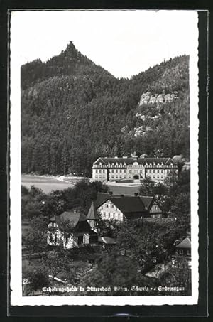Ansichtskarte Dittersbach / Jetrichovice, Erholungsheim in Dittersbach