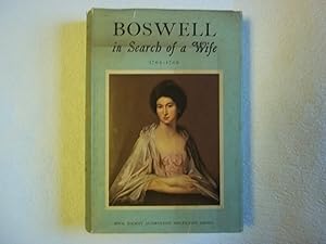 Seller image for Boswell in Search of a Wife. 1766-1769.The Yale Editions of the Private Papers of James Boswell. Edited By Frederick A. Pottle. for sale by Carmarthenshire Rare Books