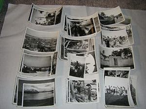 Konvolut 57 SW-Fotos einer Weltreise (30er Jahre)