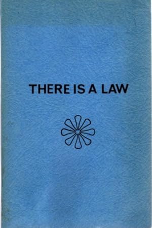 Imagen del vendedor de THERE IS A LAW a la venta por By The Way Books