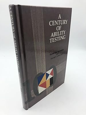 Bild des Verkufers fr A Century of Ability Testing zum Verkauf von Shadyside Books