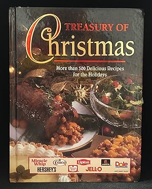 Seller image for Treasury of Christmas; More Than 500 Delicious Recipes for the Holidays for sale by Burton Lysecki Books, ABAC/ILAB