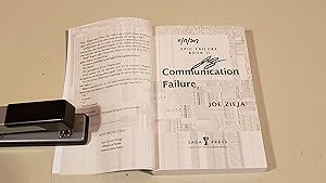 Seller image for Communication Failure: Signed(Uncorrected Proof/Arc) for sale by SkylarkerBooks