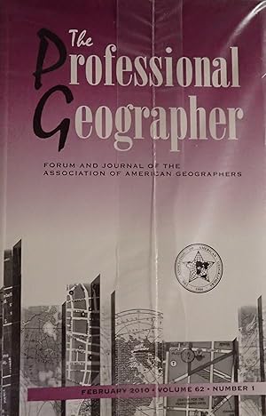 Seller image for The Professional Geographer (Volume 62, Issue 1) for sale by Weekly Reader