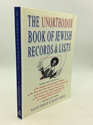 Seller image for THE UNORTHODOX BOOK OF JEWISH RECORDS & LISTS for sale by Kubik Fine Books Ltd., ABAA
