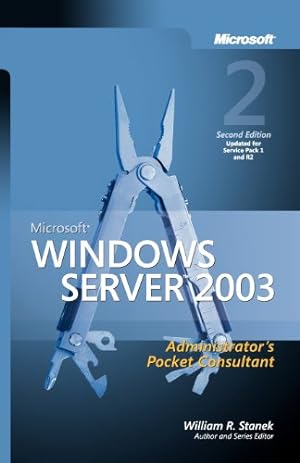 Immagine del venditore per Windows Server 2003 Administrator'S Pocket Consultant 2nd Edition venduto da Libro Co. Italia Srl