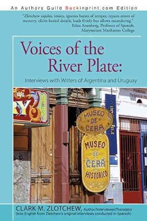 Seller image for Voices of the River Plate: : Interviews With Writers of Argentina and Uruguay for sale by GreatBookPrices