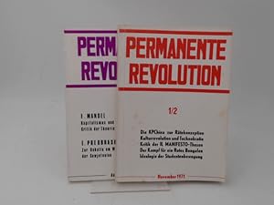 2 Bücher zusammen - Permanente Revolution. Zeitung der Gruppe Internationale Marxisten (GIM) in W...