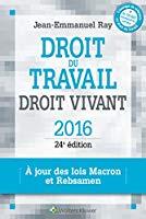 Image du vendeur pour Droit Du Travail, Droit Vivant 2016 mis en vente par RECYCLIVRE